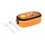Ланчбокс Kite Garfield GF25-1180, 900 мл, с клапаном, оранжевый, Kite