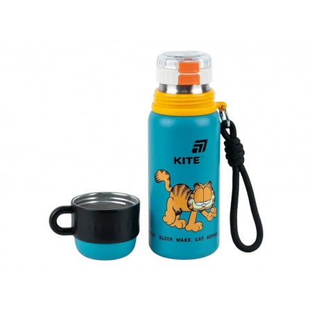Термос с трубочкой Kite Garfield 500 мл GF25-1229 Термос с трубочкой Kite Garfield 500 мл GF25-1229