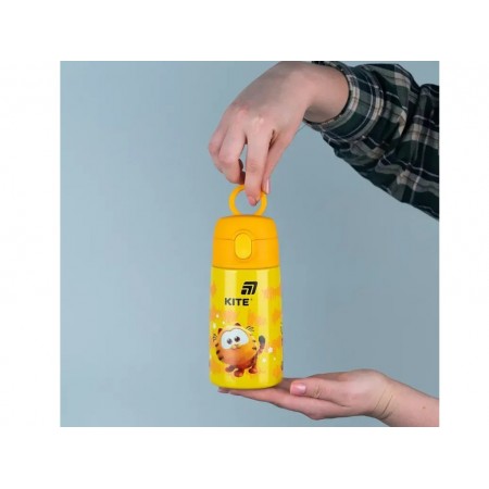 Термос с трубочкой Kite Garfield 400 мл GF25-1261 Термос с трубочкой Kite Garfield 400 мл GF25-1261