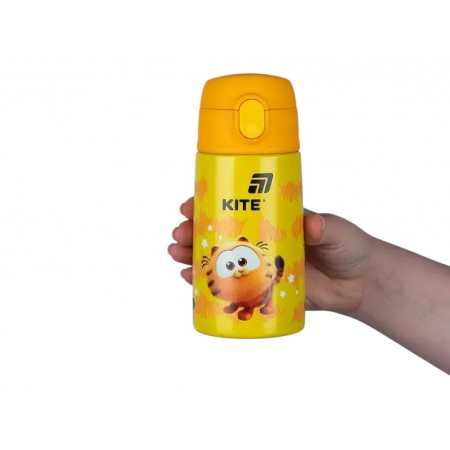 Термос с трубочкой Kite Garfield 400 мл GF25-1261 Термос с трубочкой Kite Garfield 400 мл GF25-1261