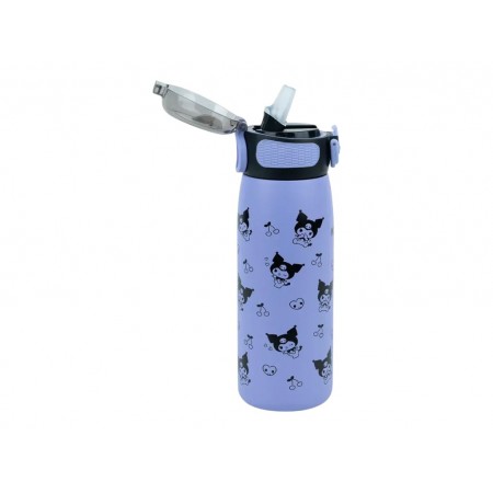 Термос с трубочкой Kite Kuromi 600 мл HK25-1262