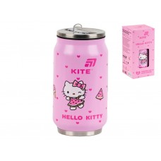 Термочашка с трубочкой 350мл Hello Kitty Kite HK25-1263 Термочашка с трубочкой 350мл Hello Kitty Kite HK25-1263