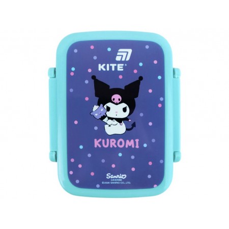 Ланчбокс с перегородкой Kite Kuromi HK26-160-2, 420 мл Ланчбокс с перегородкой Kite Kuromi HK26-160-2, 420 мл