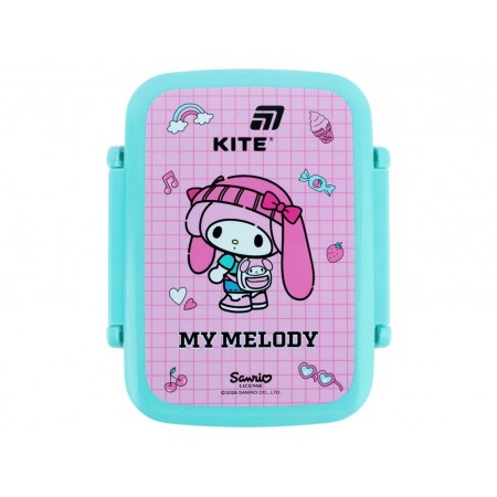 Ланчбокс з перегородкою, Kite My Melody HK26-160-3, 420 мл Ланчбокс з перегородкою, Kite My Melody HK26-160-3, 420 мл