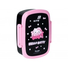 Ланчбокс с миниконтейнером и столовыми приборами Kite Hello Kitty HK26-163-1, 750 мл