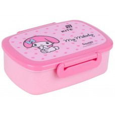 Ланчбокс с миниконтейнером и столовыми приборами Kite My Melody HK26-163-3, 750 мл