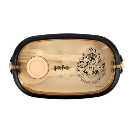 Ланчбокс Kite Harry Potter HP25-1180, 900 мл, с клапаном, бежевый, Kite