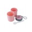 Ланчбокс розовый круглый 450 мл, Kite K23-187-3 Ланчбокс розовый круглый 450 мл, Kite K23-187-3