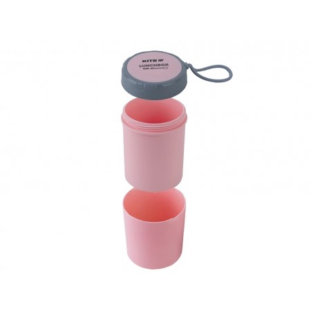 Ланчбокс розовый круглый 450 мл, Kite K23-187-3 Ланчбокс розовый круглый 450 мл, Kite K23-187-3