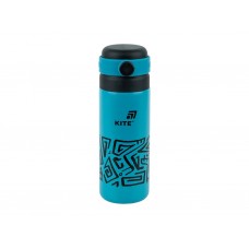 Термос Kite K25-1222-1 500 мл темно-бірюзовий, з кришкою-чашкою та поїльником, Kite