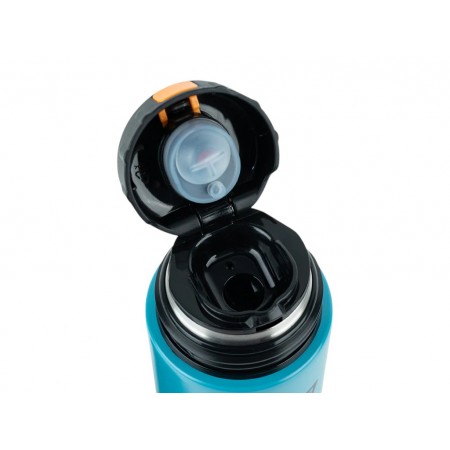 Термос Kite K25-1222-1 500 мл темно-бирюзовый, с крышкой-чашкой и поильником, Kite Термос Kite K25-1222-1 500 мл темно-бирюзовый, с крышкой-чашкой и поильником, Kite