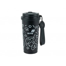 Термокружка з трубочкою Kite K25-1226-1 550 мл, з клапанами, Kite