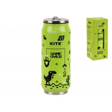 Термочашка с трубочкой 500мл Game over Kite K25-1264-1