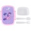 Ланчбокс с миниконтейнером и столовыми приборами Kite My Little Pony LP26-163, 750 мл Ланчбокс с миниконтейнером и столовыми приборами Kite My Little Pony LP26-163, 750 мл