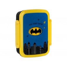 Ланчбокс Kite DC Comics, 420 мл, жовтий з малюнком Batman, Kite DC25-160