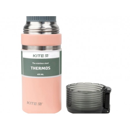 Термос персиковый 473 мл, Kite K21-320-01 Термос персиковый 473 мл, Kite K21-320-01