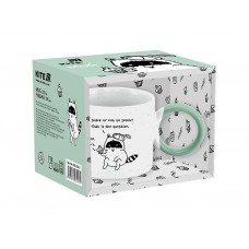 Чашка 370 мл, Cupcake racoon, Kite K25-220-3
