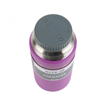 Термос фиолетовый 473мл, Kite K25-320-3 Термос фиолетовый 473мл, Kite K25-320-3
