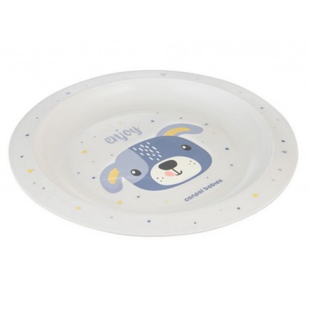 Тарелка пластиковая CUTE ANIMALS – голубая Canpol Babies 4/411_blu2 Тарелка пластиковая CUTE ANIMALS – голубая Canpol Babies 4/411_blu2