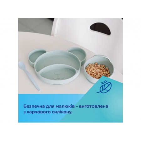 Мисочка силиконовая на присоске – бежевая Canpol Babies 51/400_bei Мисочка силиконовая на присоске – бежевая Canpol Babies 51/400_bei
