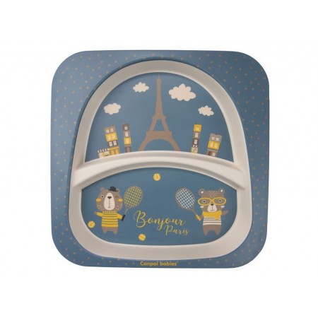 Набор посуды 5 эл BONJOUR PARIS – синий Canpol Babies 9/227_blu Набор посуды 5 эл BONJOUR PARIS – синий Canpol Babies 9/227_blu