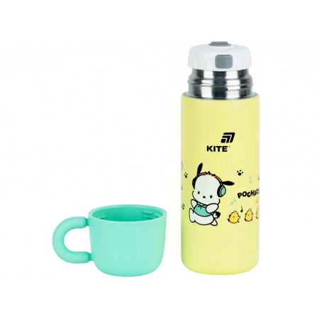 Термос Pochacco, 480 мл, с поильником и фильтром, Kite PC26-312