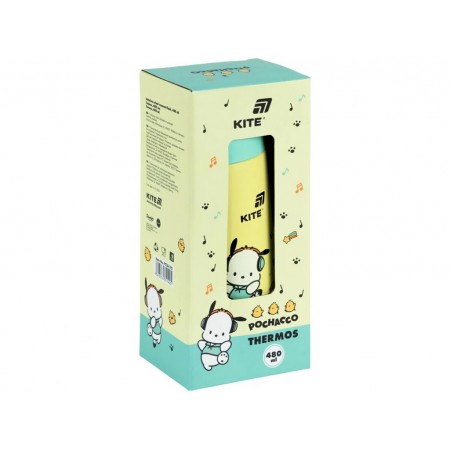 Термос Pochacco, 480 мл, с поильником и фильтром, Kite PC26-312