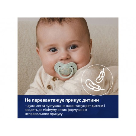 Пустышка силиконовая динамическая 18+ мес 2 шт Blossom – голубая LOVI 22/924boy Пустышка силиконовая динамическая 18+ мес 2 шт Blossom – голубая LOVI 22/924boy