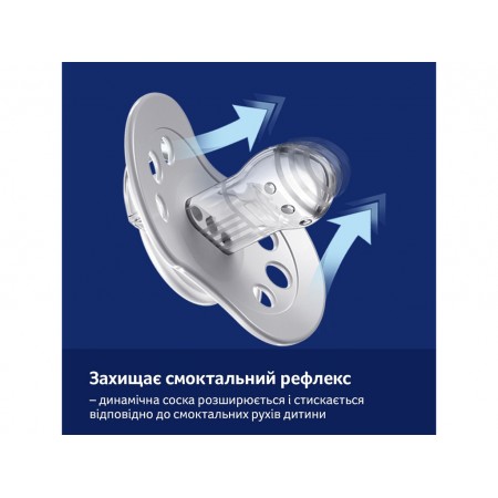 Пустышка силиконовая динамическая 0-6 месяцев 2 шт CapiChill - голубая, LOVI 22/932boy Пустышка силиконовая динамическая 0-6 месяцев 2 шт CapiChill - голубая, LOVI 22/932boy
