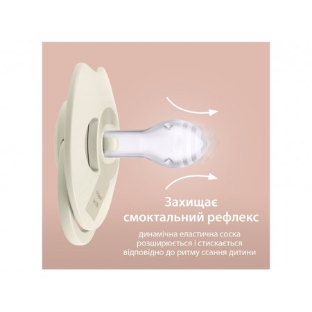 Пустышка силиконовая динамическая Prime 18+ мес 2 шт Nude/Blush LOVI 34/407 Пустышка силиконовая динамическая Prime 18+ мес 2 шт Nude/Blush LOVI 34/407