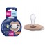 Пустышка силиконовая динамическая Prime 0-6 мес 1 шт Blush Glow, LOVI 34/436
