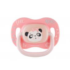 Пустышка силиконовая круглая 6-18 м-цев EXOTIC ANIMALS панда, Canpol babies 34/934_panda