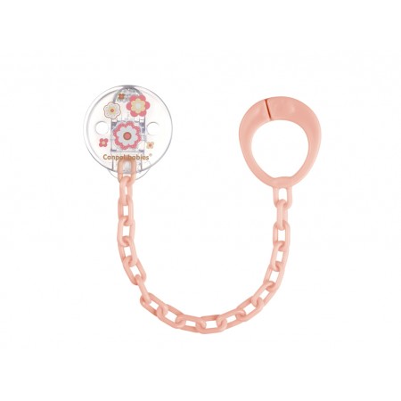 Цепочка к пустышке Newborn Baby – розовая Canpol Babies 10/877_pin Цепочка к пустышке Newborn Baby – розовая Canpol Babies 10/877_pin