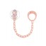 Цепочка к пустышке Newborn Baby – розовая Canpol Babies 10/877_pin Цепочка к пустышке Newborn Baby – розовая Canpol Babies 10/877_pin