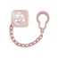 Ланцюжок до пустушки GOLD рожевий, Canpol Babies 2-440_pin