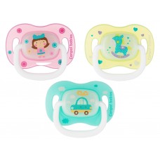 Пустышка силиконовая симметричная 18+ месяцев Toys Canpol Babies 23/293