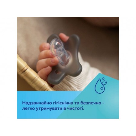 Пустышка силиконовая симметричная 100% силикон 0-6 мес – зеленая Canpol Babies 24/001_gre Пустышка силиконовая симметричная 100% силикон 0-6 мес – зеленая Canpol Babies 24/001_gre