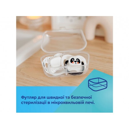 Пустушка силіконова симетрична 0-6 міс BabiesBoo 2 шт - біла Canpol Babies 34/927_whi Пустушка силіконова симетрична 0-6 міс BabiesBoo 2 шт - біла Canpol Babies 34/927_whi