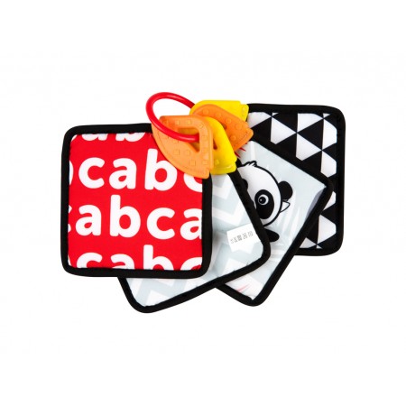 Игрушка сенсорные мягкие карточки с прорезывателем для зубов BabiesBoo, Canpol babies 68/096 Игрушка сенсорные мягкие карточки с прорезывателем для зубов BabiesBoo, Canpol babies 68/096