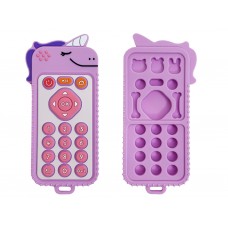 Прорізувач силіконовий Єдиноріг бузковий, MegaZayka 0425Lilac
