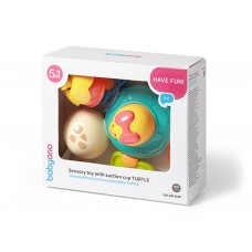 Іграшка сенсорна з присоскою Черепашка, BabyOno 1584