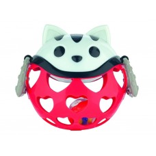 Игрушка с погремушкой интерактивная Красный Котик Canpol Babies 79/101_red