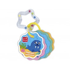 Карточки на кольце с погремушкой, Подводные жители, Vladi Toys VT2000-32 Карточки на кольце с погремушкой, Подводные жители, Vladi Toys VT2000-32