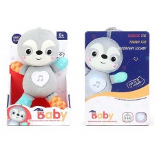 Погремушка BabyToys с прорезывателем и зеркальцем, музыка