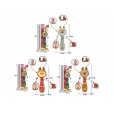 Погремушка BabyToys 368-21 пластиковая для новорожденных
