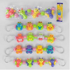 Погремушка для младенца BabyToys 431 ABC пластиковая разноцветная