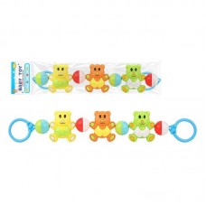 Погремушка BabyToys 6352 для новорожденних різнокольорова