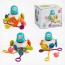 Погремушка BabyToys 688-76 8в1 с пищалкой, с рождения