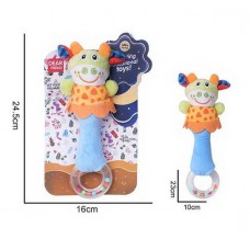 Погремушка BabyToys 688 для новорожденных пластиковая разноцветная Погремушка BabyToys 688 для новорожденных пластиковая разноцветная