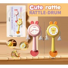 Погремушка BabyToys 191605 барабан-колотушка с прорезывателем Погремушка BabyToys 191605 барабан-колотушка с прорезывателем